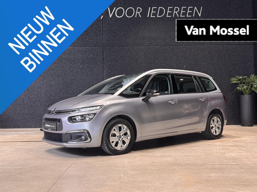 Citroën Grand C4 Spacetourer 1.2 PureTech 130 S&S MAN6 Feel, Auto's, Voorwielaandrijving, 680 kg, Handgeschakeld, 5 deurs