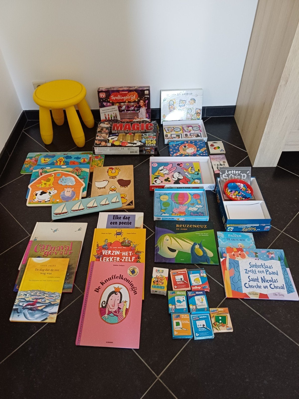 Alles voor 5 euro vaste prijs, Enlèvement