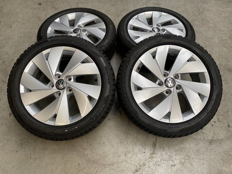 17 inch originele Belmont  velgen + winterbanden Volkswagen, Pneus et Jantes, Pneus hiver, -, 205 mm