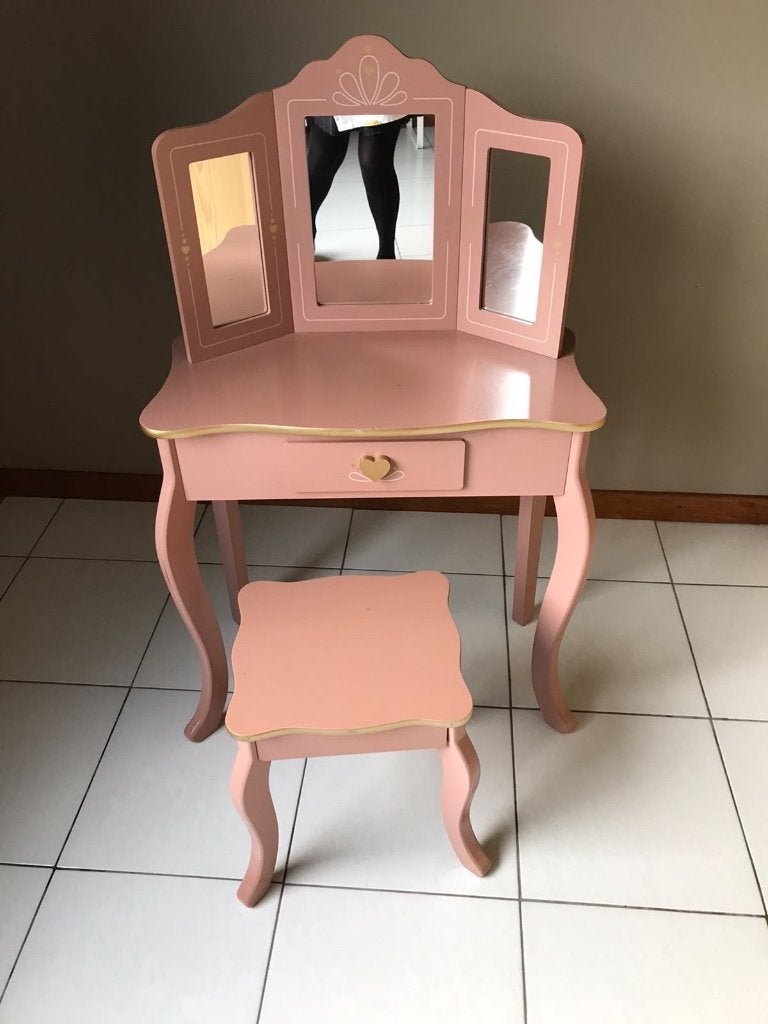 Make-up tafel kind, Ophalen, Gebruikt