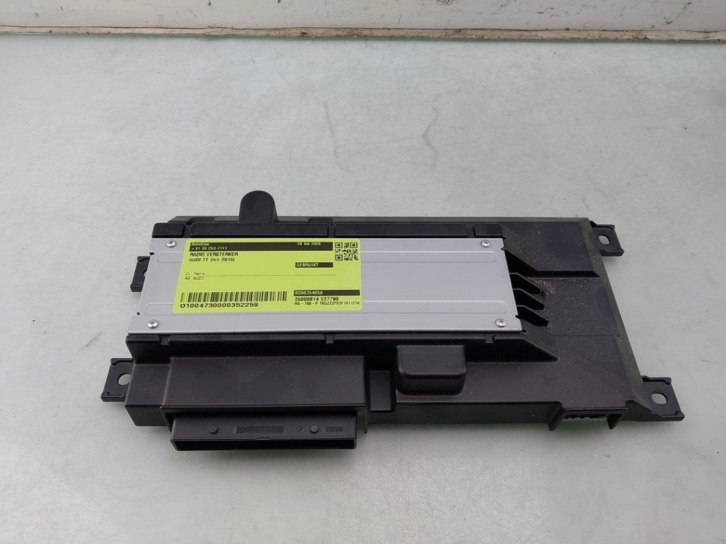 AMPLIFICATEUR AUDIO Audi TT (FV3 / FVP) (|8S0035465A|), Auto-Union-Straße  1,
85057  Ingolstadt, DE, Info@audi.de, Audi, Utilisé