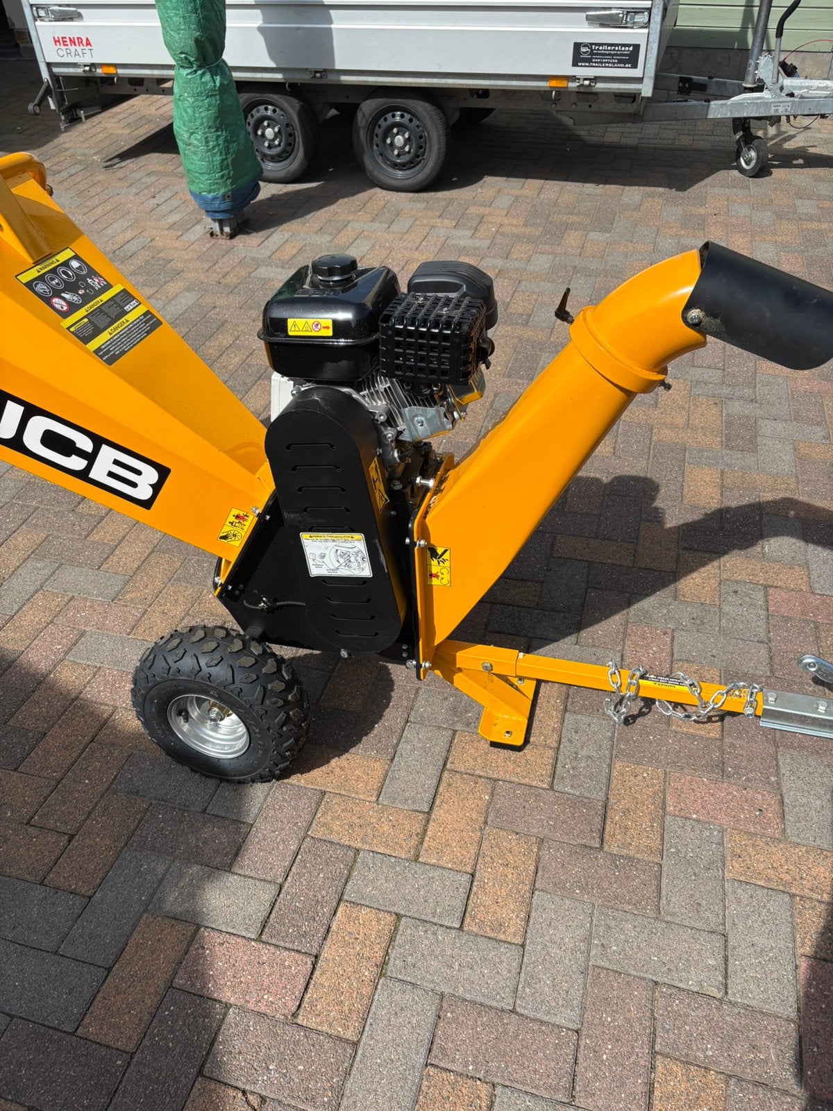 JCB CH75100P Professionele houthakselaar, Enlèvement, Comme neuf, Essence