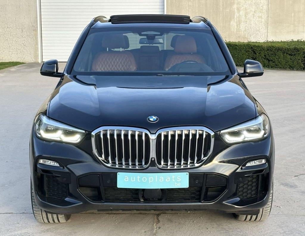 BMW X5 xDrive 30d M Pack - 7 zitplaatsen - 21% BTW - 93435km, Auto's, Automaat, 4 deurs, 2993 cc, Blauw