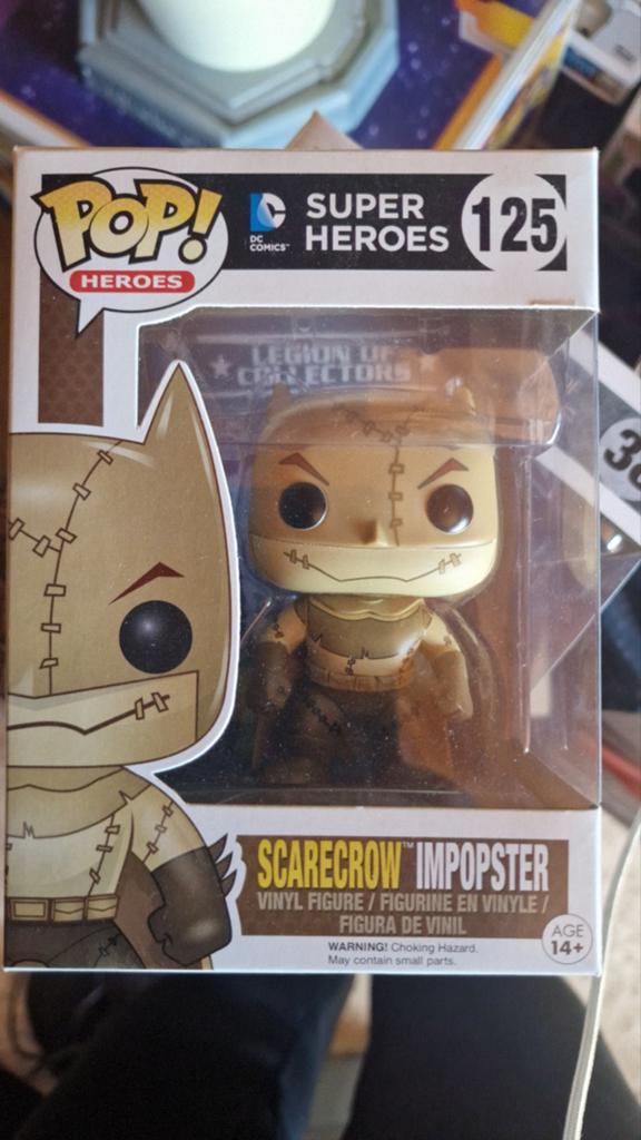 Funko Pop Super Heroes 125 Scarecrow Impopster, Verzamelen, Ophalen of Verzenden
