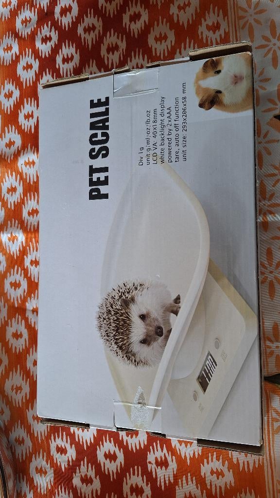 Puppyweegschaal, Dieren en Toebehoren, Ophalen, Nieuw