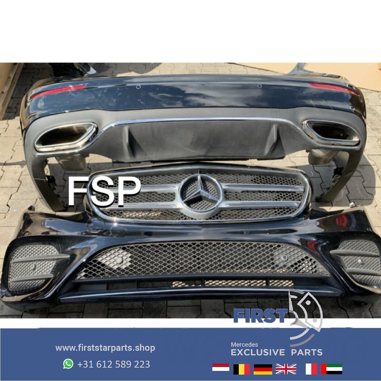 W213 E43 AMG Pakket Mercedes E Klasse 2016-2019 origineel AM, Utilisé, Avant, -, -