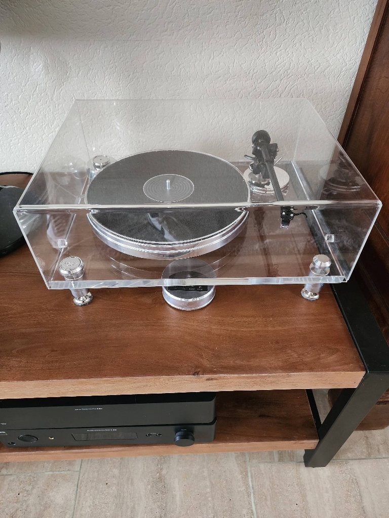 Acoustic Solid plexi, TV, Hi-fi & Vidéo, Enlèvement, Comme neuf, Tourne-disque, Autres marques