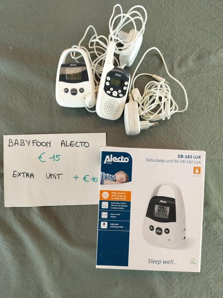 Babyfoon Alecto, Kinderen en Baby's, Babyfoons, Ophalen, Camera