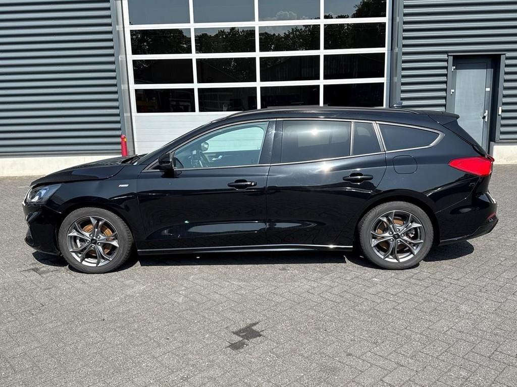 Ford Focus Wagon 1.0 EcoBoost Hybrid ST Line Business, Auto's, Euro 6, Lichtsensor, Zwart, Bedrijf