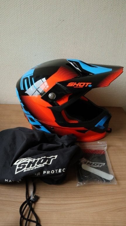 Crosshelm voor kinderen, Motoren, XXS, Kinderen, Offroadhelm, Ophalen of Verzenden