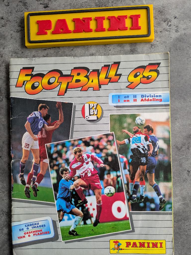 ALBUM AUTOCOLLANT PANINI FOOTBALL 95 ANNO 1995 FOOTBALL, Enlèvement ou Envoi, Comme neuf, Autocollant