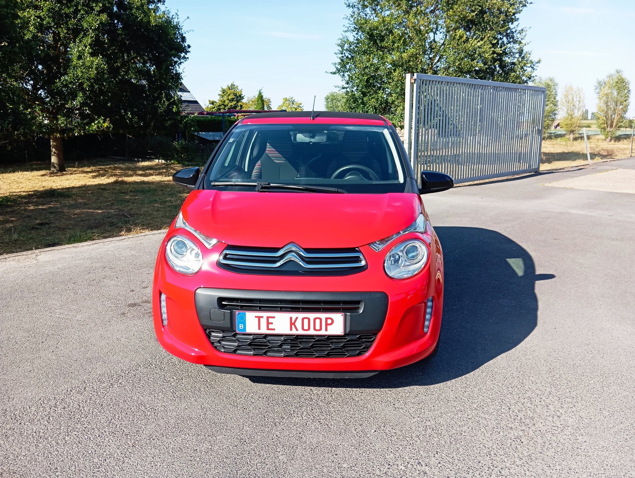 Citroën C1 Cabrio, Autos, Rouge, Achat, 998 cm³, Entreprise