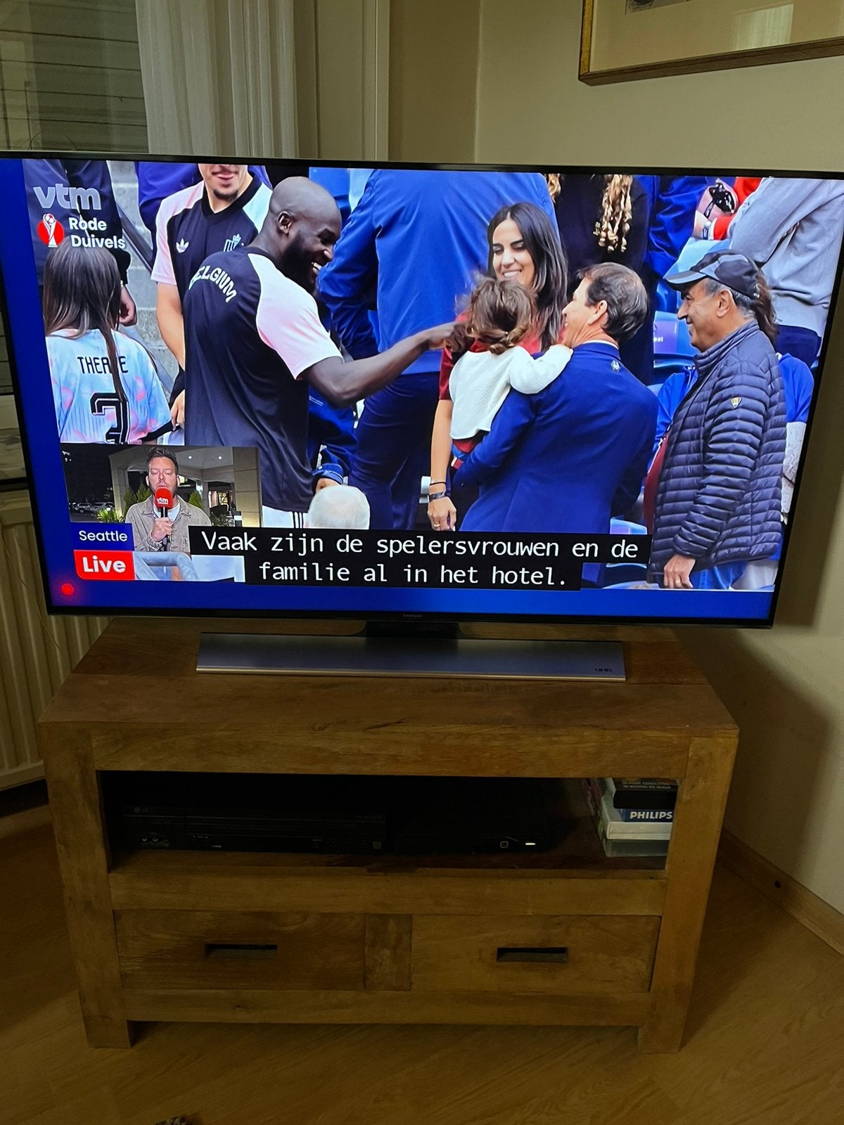 Samsung tv 48 inch ( 120 cm- hoogte 60 cm - breedte 107 cm, Audio, Tv en Foto, Televisies, Ophalen, Zo goed als nieuw, Samsung