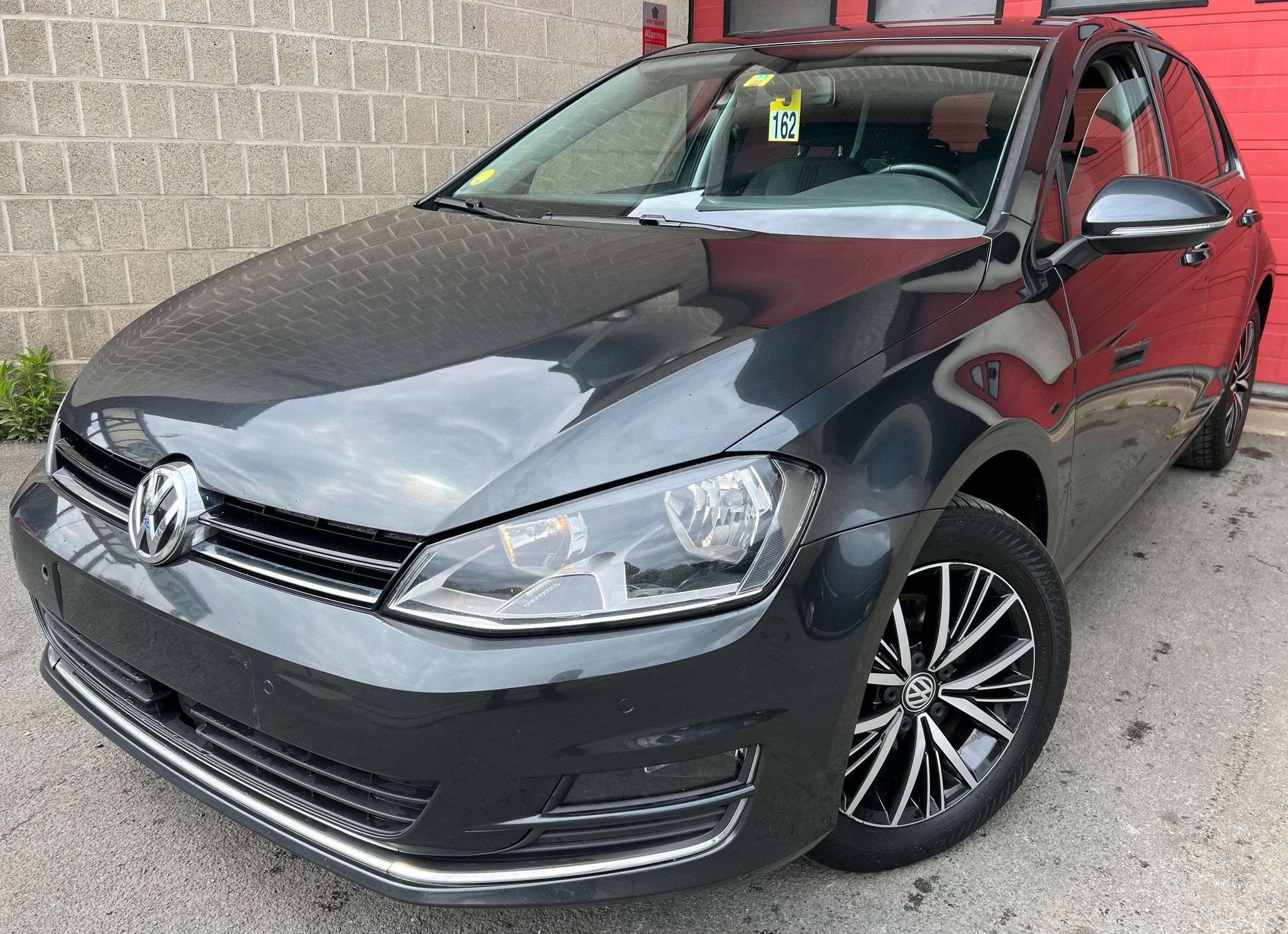 Volkswagen Golf 1.6 CR TDi Allstar + CLIM + JANTES ALU, Argent ou Gris, Euro 6, Entreprise, Boîte manuelle