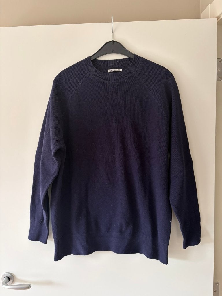 Trui Zara man maat L, Kleding | Heren, Truien en Vesten, Maat 52/54 (L), Zara, Blauw, Ophalen of Verzenden