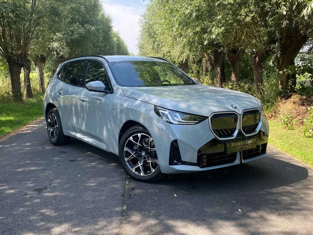 BMW X3 Hybrid,M-Sportpakket Pro,Elektrische zetels,Leder,360, 1998 cc, Gebruikt, Zwart, 4 cilinders