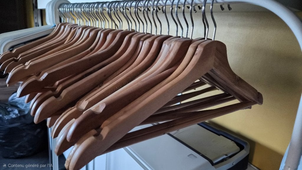 Hangers, Ophalen, Hout