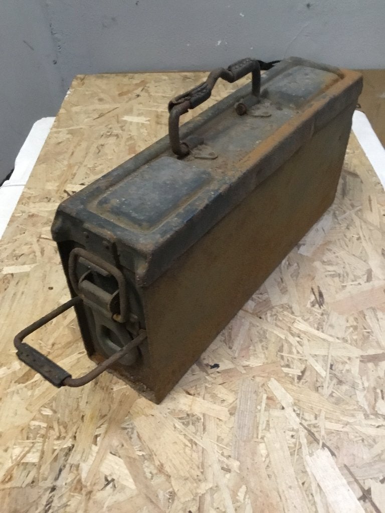 Boîte à munitions MG 34-42, Collections, Objets militaires | Seconde Guerre mondiale, Armée de terre, Caisse ou Géocache