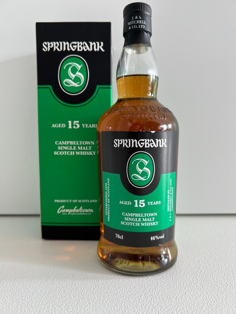 Springbank 15yo, Ophalen, Zo goed als nieuw