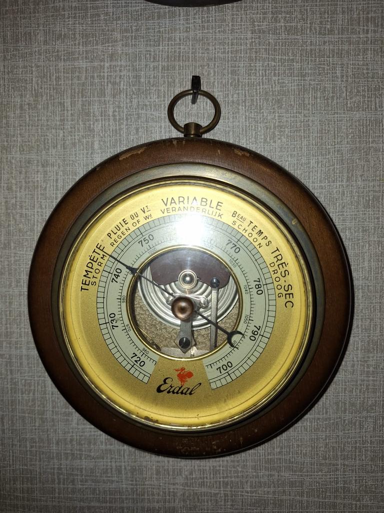 Barometer Erdal, Ophalen, Zo goed als nieuw, Barometer