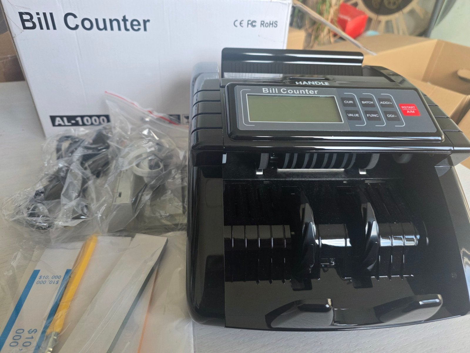 nouveau compteur de billets/machine à compter l'argent profe, Enlèvement ou Envoi, Neuf
