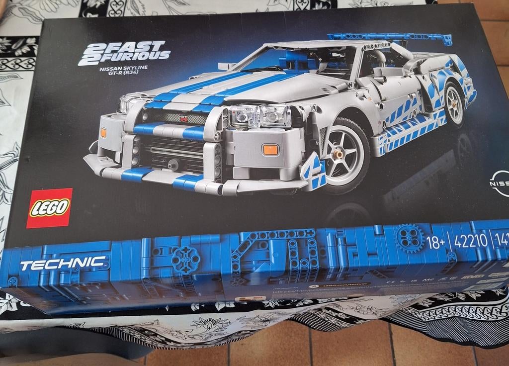 Lego +18 jaar 2fast2furious nissan, Kinderen en Baby's, Speelgoed | Duplo en Lego, Ophalen, Lego