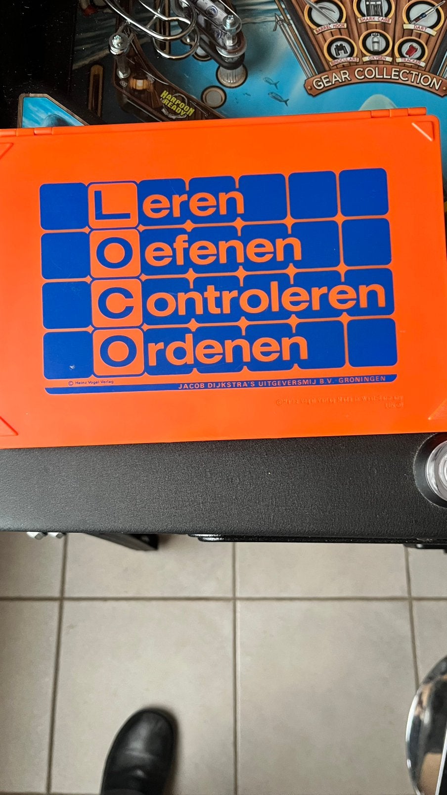 Vintage Loco Maxi Basisdoos + 3 Boekjes (Rekenen & Taal)Zgsa, Ophalen, Rekenen