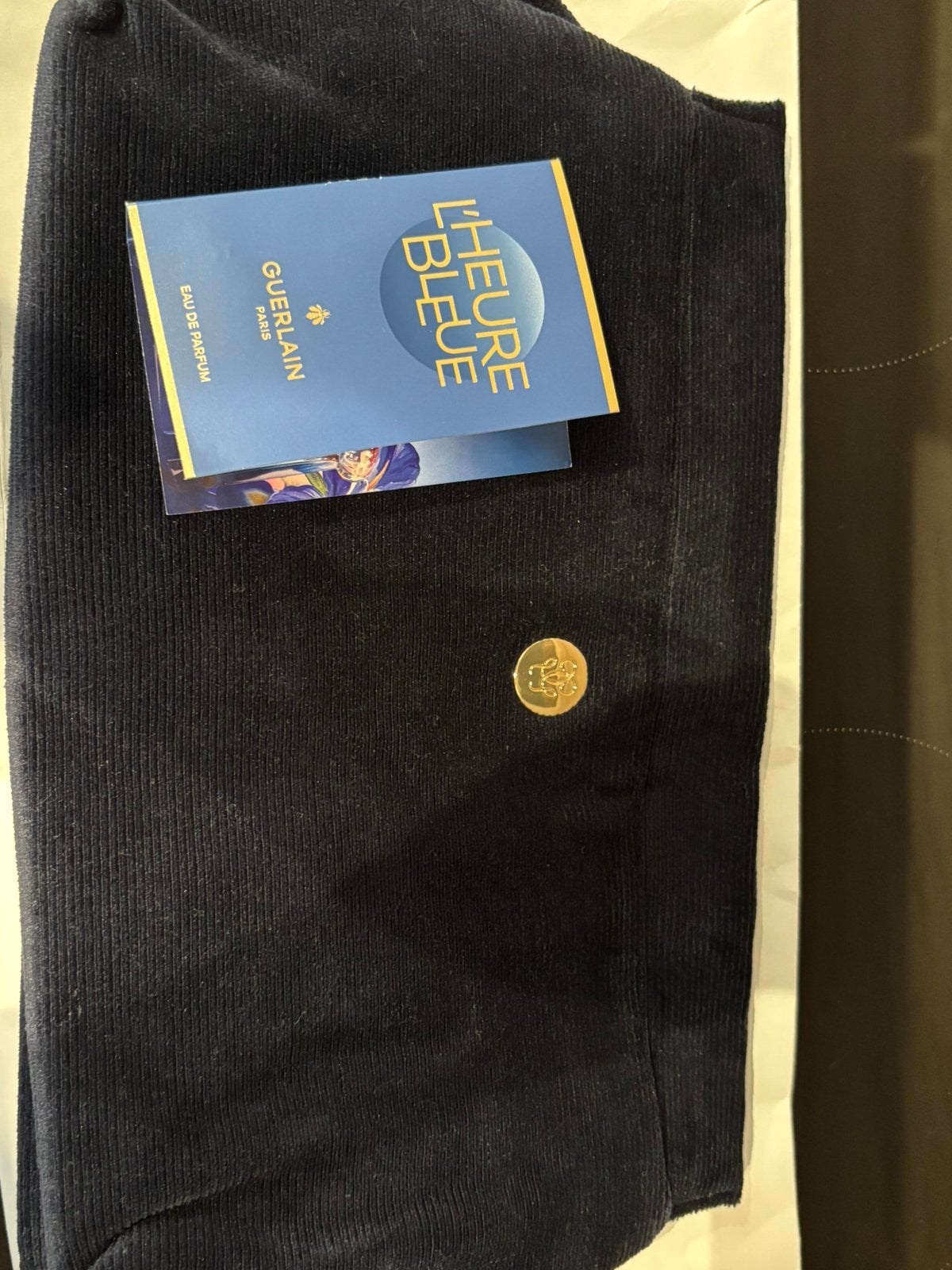 Nieuwe Guerlain l’heure bleue 2026 eau de parfum + pouch, Ophalen, Zo goed als nieuw