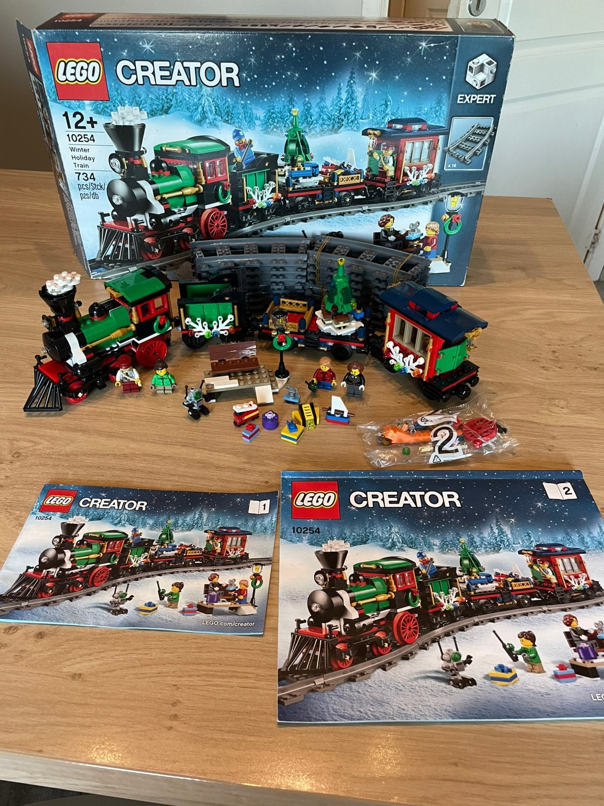 LEGO Kerst:Trein (10254) + Station (10259) + Markt (40262), Enlèvement ou Envoi, Lego, Ensemble complet, Comme neuf