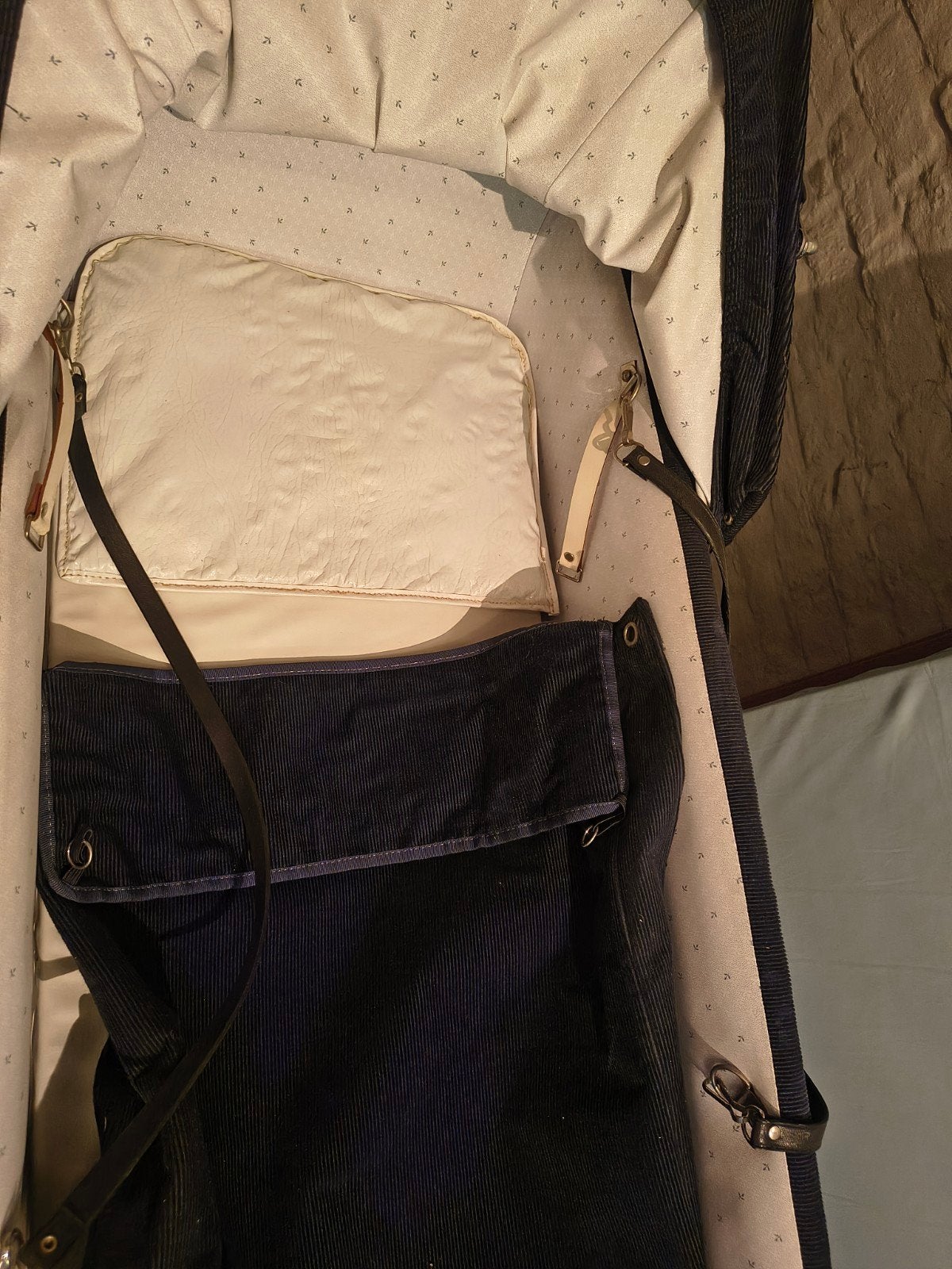 Prachtige vintage kinderwagen (jaren 70), Ophalen, Gebruikt, Kinderwagen, Duowagen