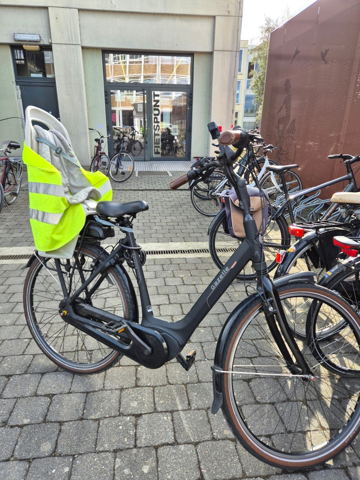 Gazelle fiets, Ophalen, Gazelle