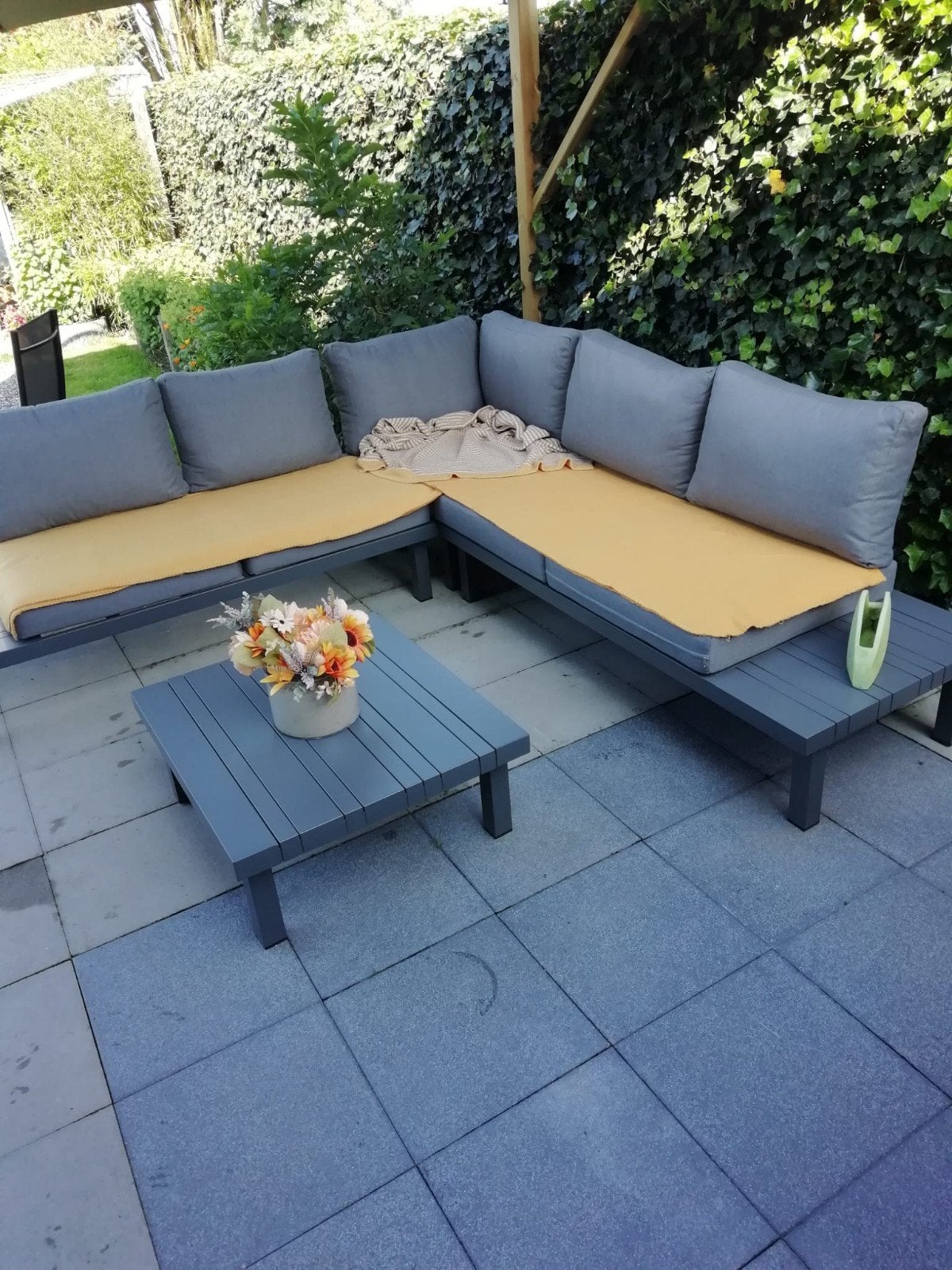 terras salon, Ophalen, Zo goed als nieuw, Aluminium