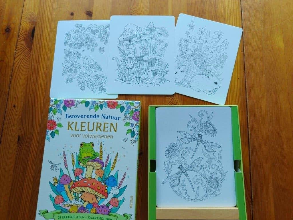 kleuren voor volwassenen "betoverende botanie", Ophalen of Verzenden, Zo goed als nieuw, Overige typen