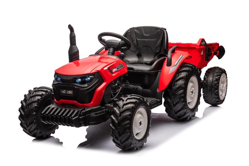 Kindertractor met elektrische kantelbak - 24 volt - met RC, Ophalen of Verzenden, Nieuw, Afstandsbediening