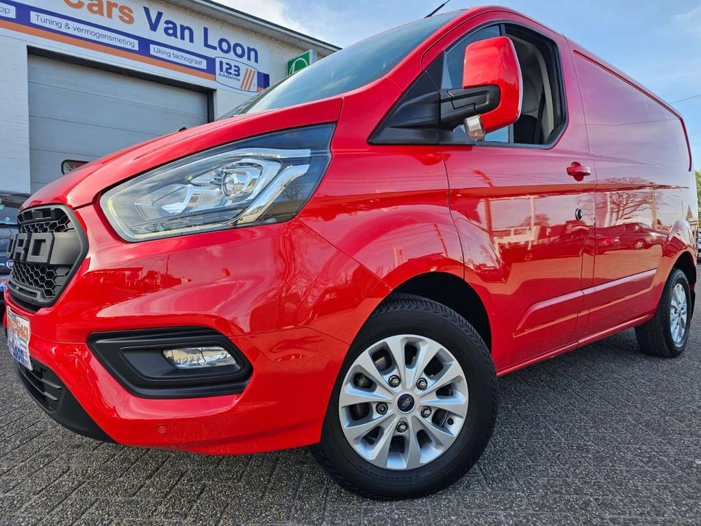 Ford Transit Custom 2.0 TDCi L1H1 Limited Carplay Cam Trekh, Auto's, Stof, Gebruikt, 4 cilinders, Bedrijf