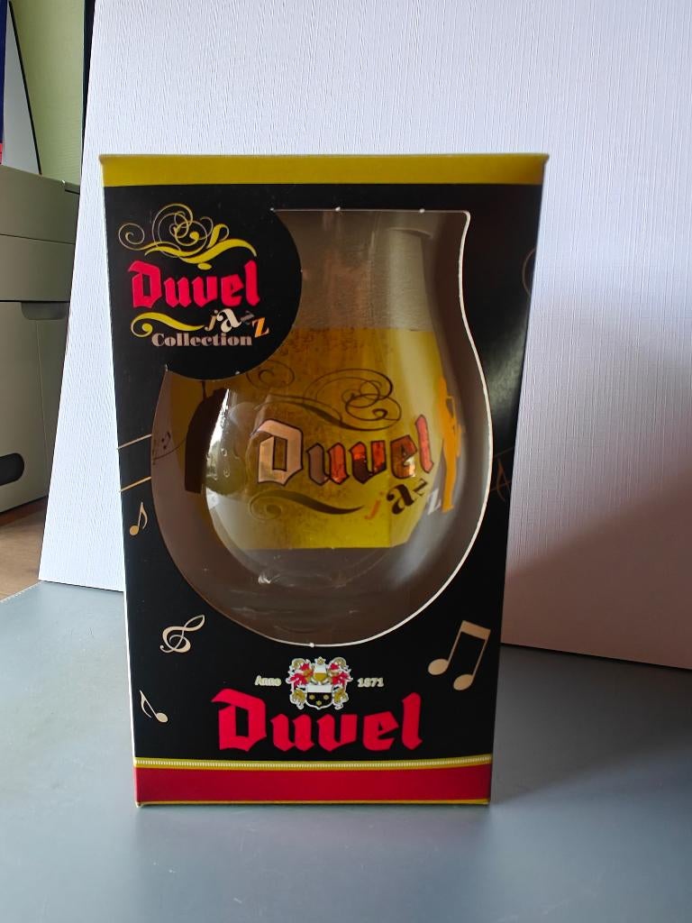 Duvel glas Jazz, Verzamelen, Ophalen, Nieuw, Glas of Glazen, Duvel