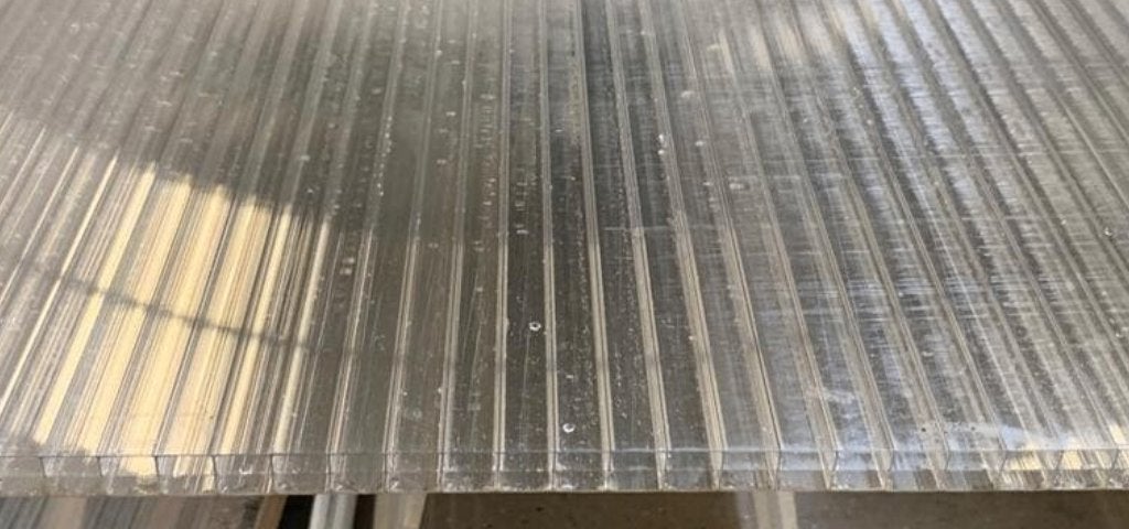 polycarbonaatplaat, Bricolage & Construction, Plaques & Panneaux, Enlèvement, Utilisé
