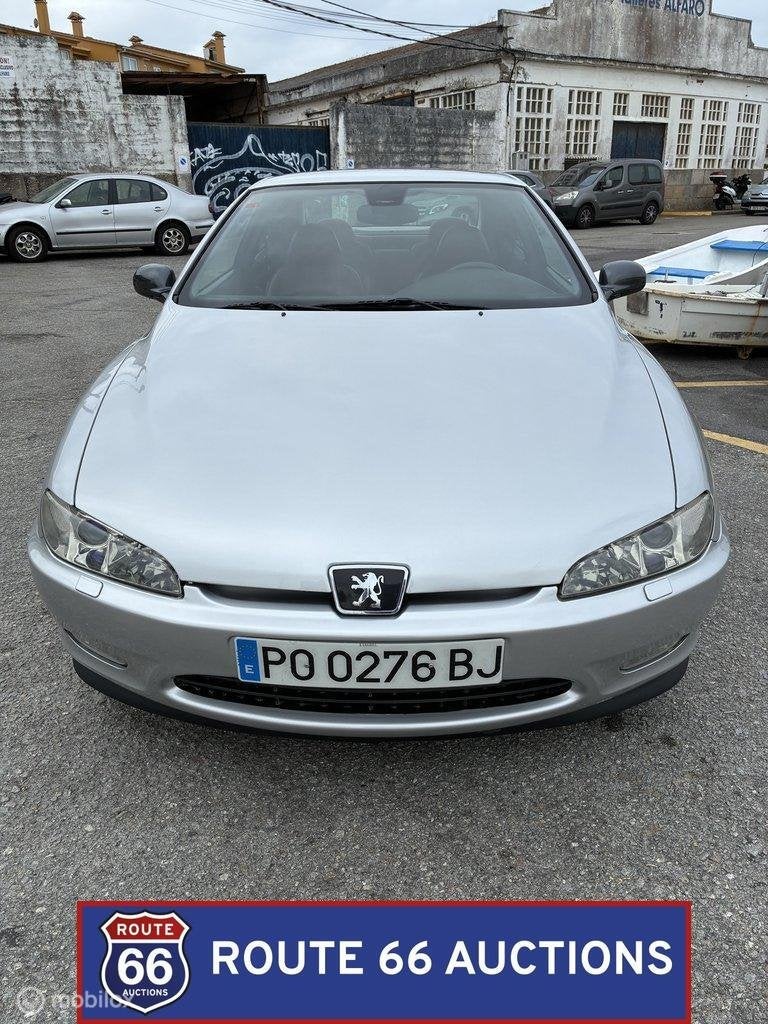 Peugeot 406 Coupé V6 Pack | 1998 | Route 66 Auctions, Auto's, Zwart, Bedrijf, Handgeschakeld, Overige carrosserie
