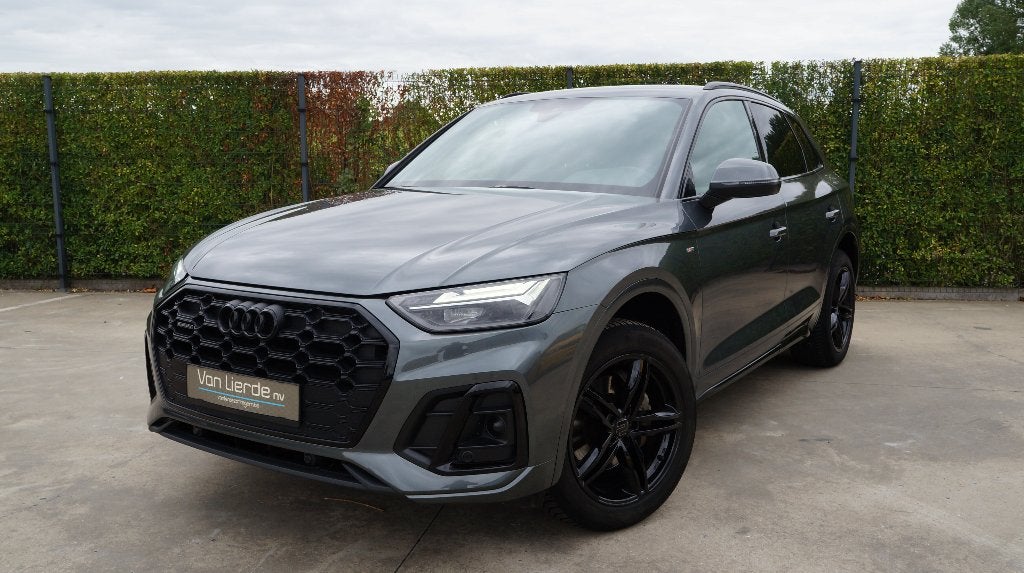 Audi Q5 40 TFSI Quattro S-line S-tronic Trekh Navi Carplay, Auto's, Audi, Automaat, Dealer onderhouden, 4 cilinders, Bedrijf