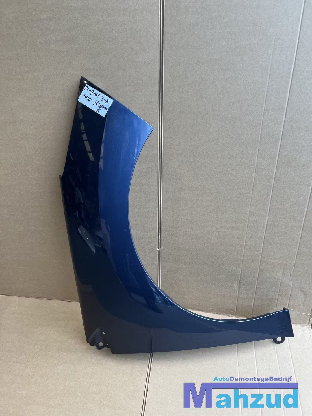 PEUGEOT 308 Rechts blauw voorscherm scherm zijscherm, Taurusavenue 1
2132 LS  Hoofddorp, NL, Gebruikt, Contact.group@renault.com
