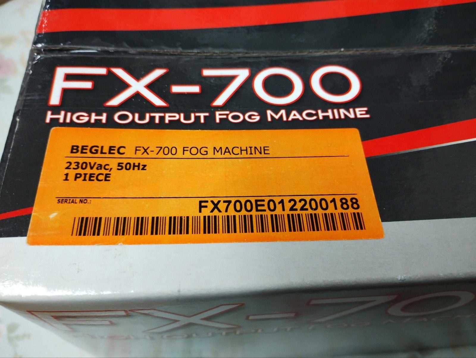 FX-700 rookmachine NIEUW !!!, Muziek en Instrumenten, Ophalen, Nieuw, Rookmachine