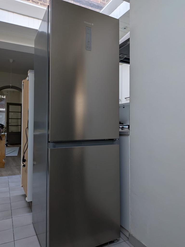 Combinaison réfrigérateur-congélateur Friac, Electroménager, 160 cm ou plus, Comme neuf, Enlèvement, 200 litres ou plus