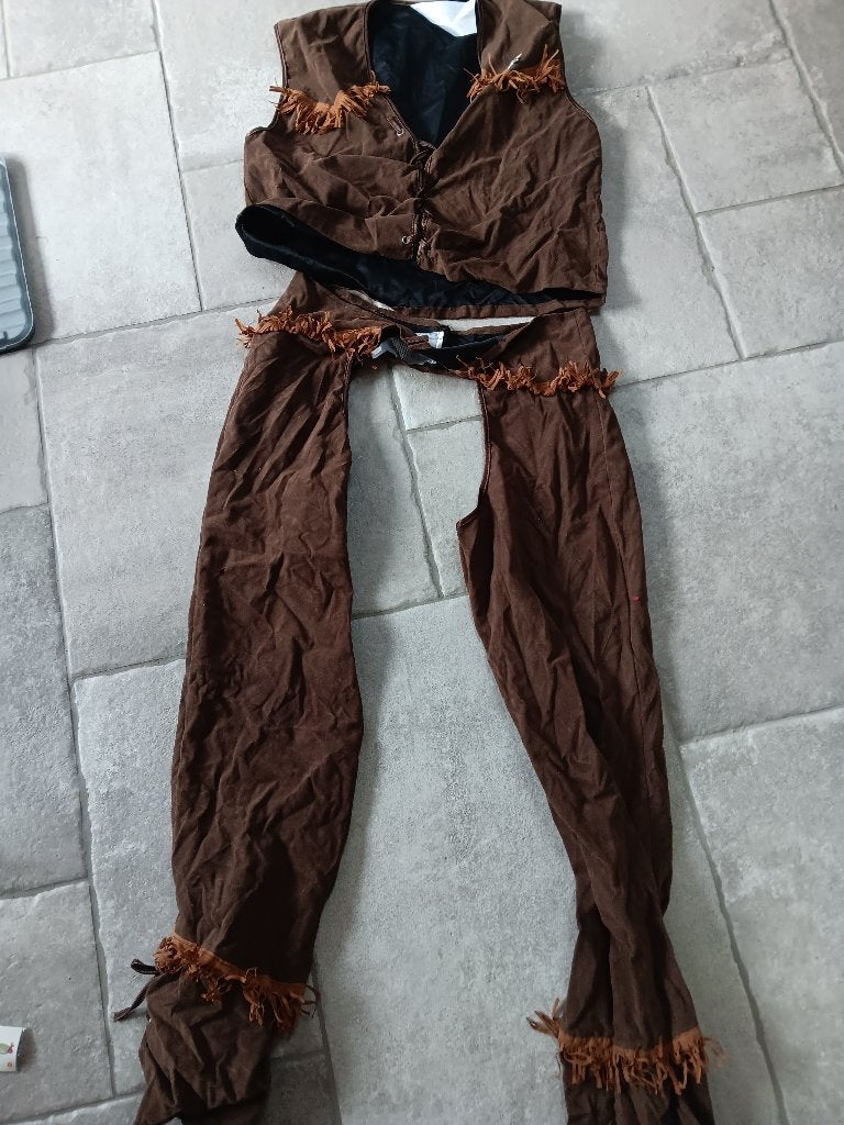 Verkleedkostuum cowboy, Kinderen en Baby's, Carnavalskleding en Verkleedspullen, Ophalen, Zo goed als nieuw