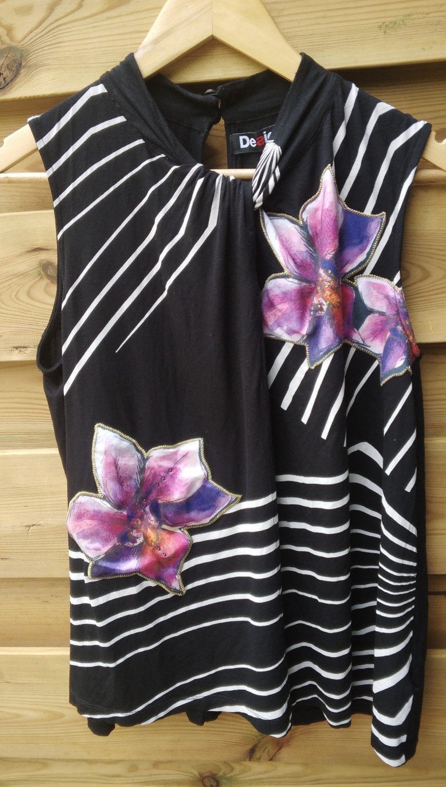 Desigual tanktop, Kleding | Dames, Ophalen of Verzenden, Zwart