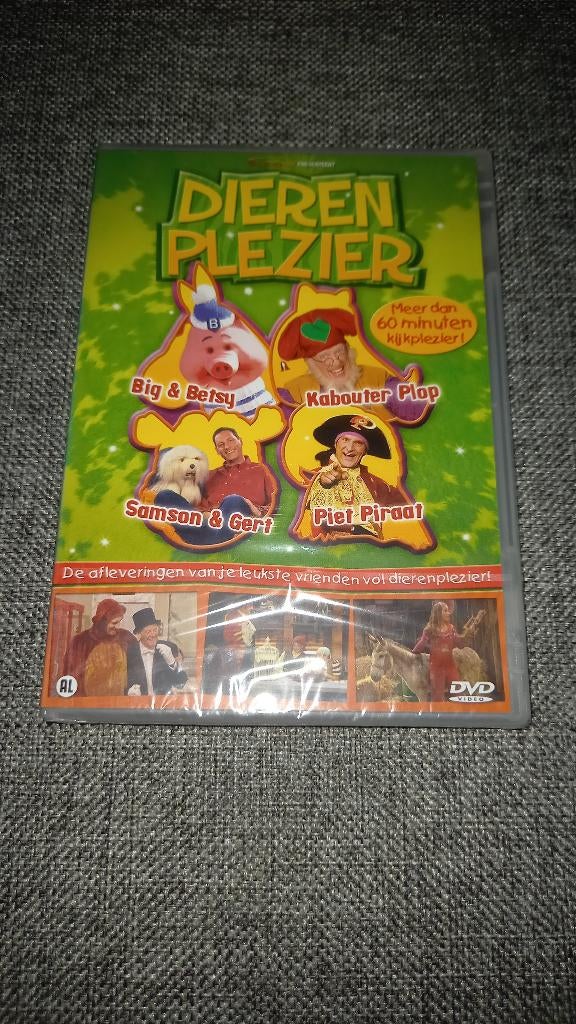 DVD Dieren Plezier – Nieuw, Ophalen of Verzenden, Nieuw in verpakking, Dieren