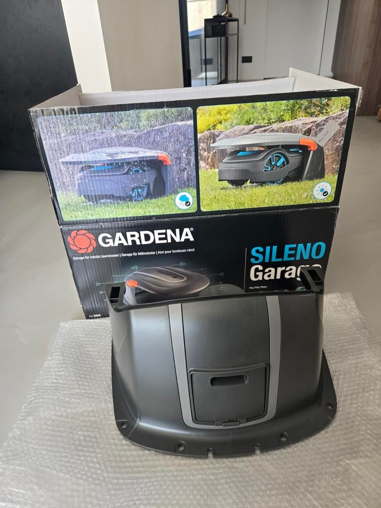 Gardena garage voor robotmaaier, Enlèvement