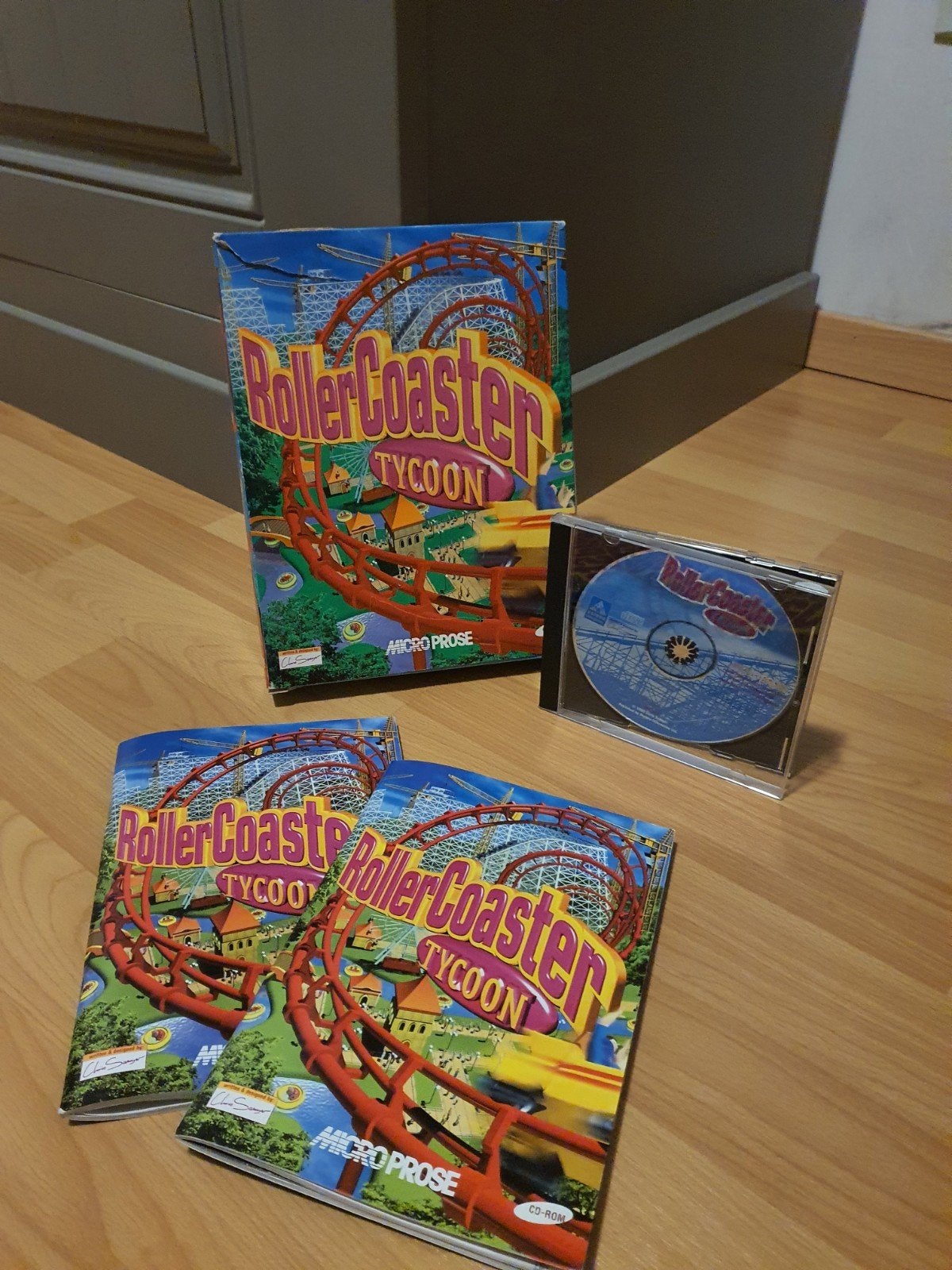 rollercoaster tycoon pc bigbox Release editie 90s, Enlèvement