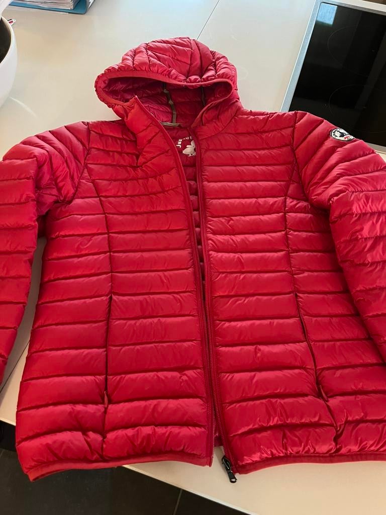 Doudoune jott rouge 14-16ans, Ophalen of Verzenden, Zo goed als nieuw, Rood