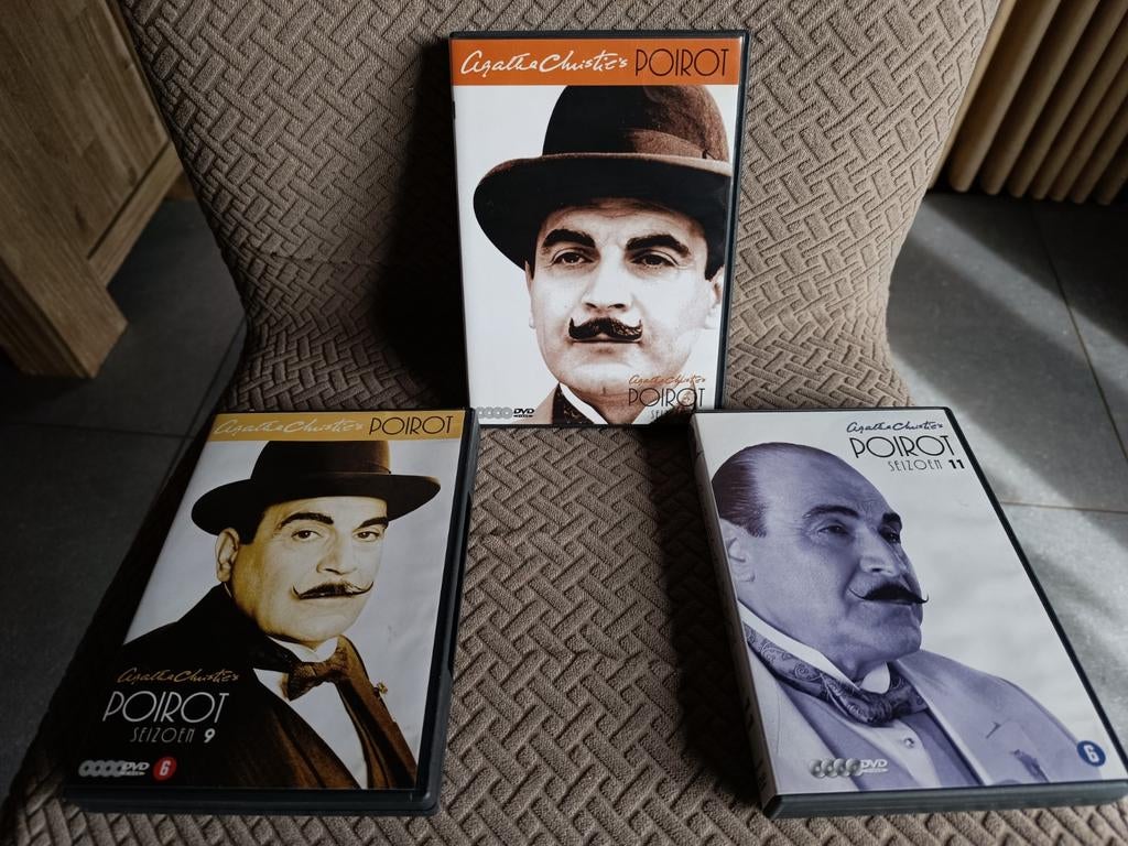 3 x POIROT : seizoen 6 - 9 - 11, Cd's en Dvd's, Ophalen of Verzenden