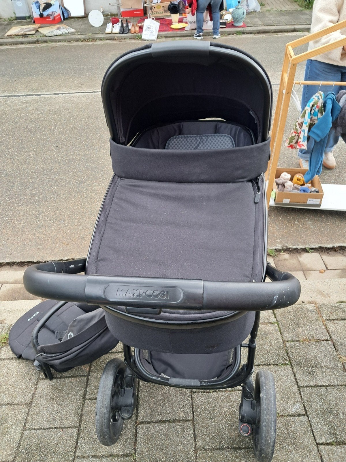 Meegroei buggy, Enfants & Bébés, Avec siège auto, Poussette combi, Enlèvement, Utilisé
